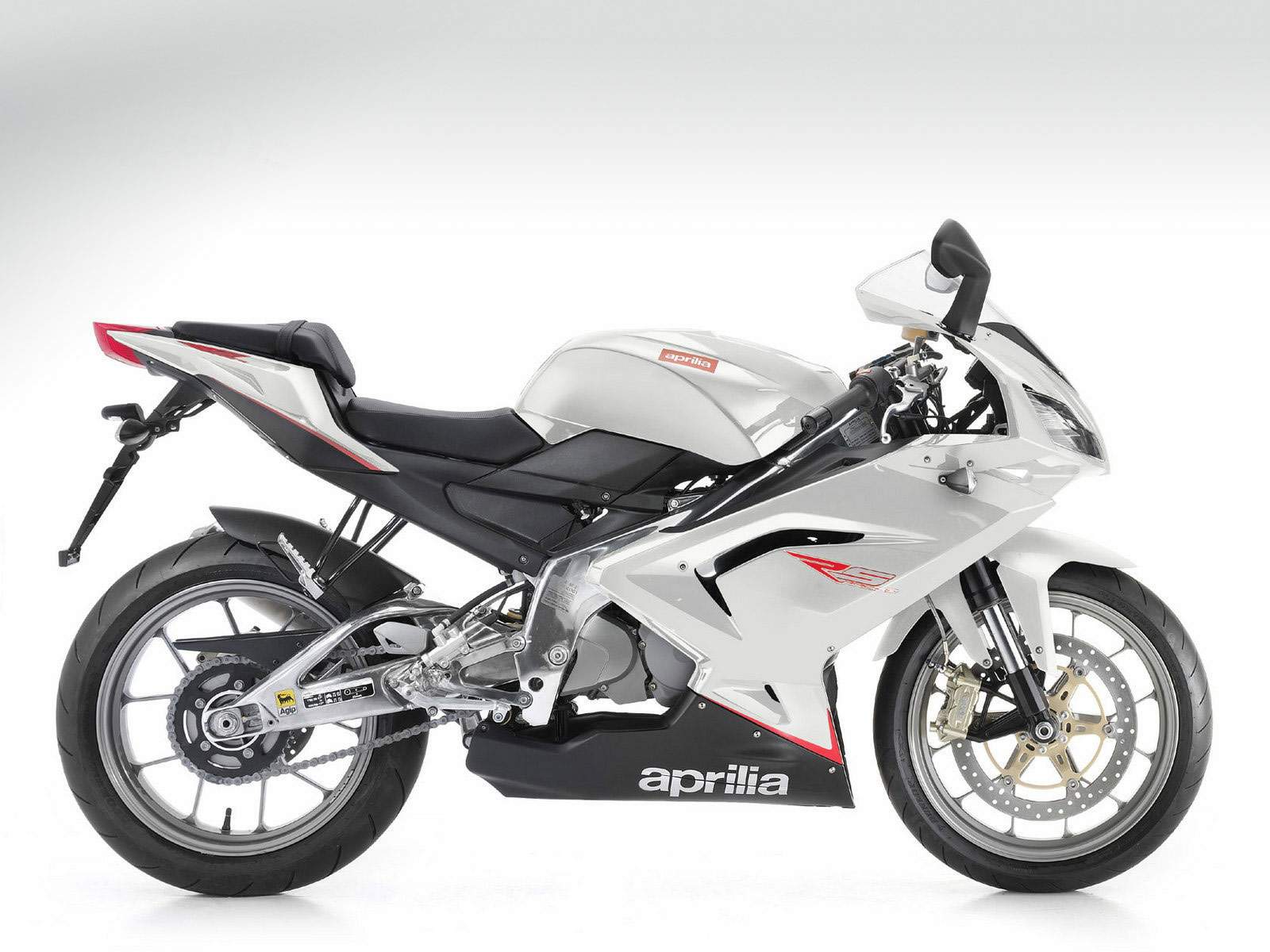 Мотоцикл Aprilia RS 125 Full White 2010