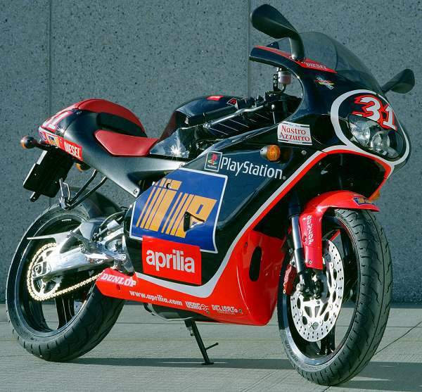 Мотоцикл Aprilia RS 125 Harada Replica 1999