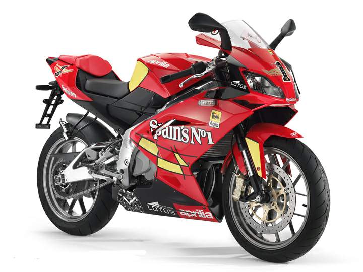 Мотоцикл Aprilia RS 125 Spains No.1 2009