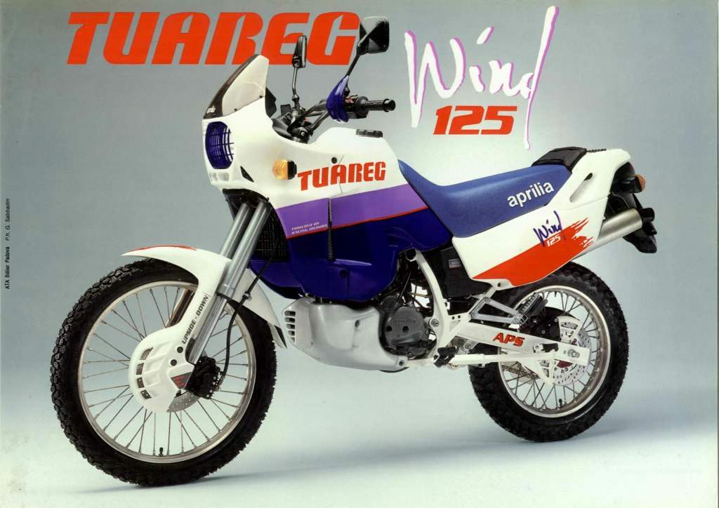 Мотоцикл Aprilia Tuareg 125 Wind 1988