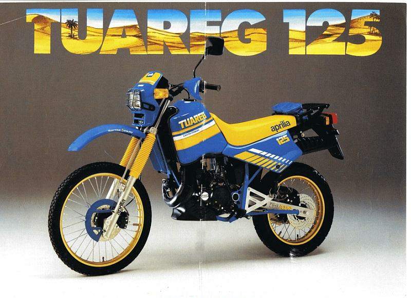 Мотоцикл Aprilia Tuareg 125 1985