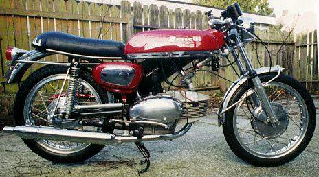 Мотоцикл Benelli 250 Barracuda 1967