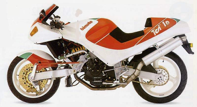 Мотоцикл Bimota Tesi ID 906SR   1992