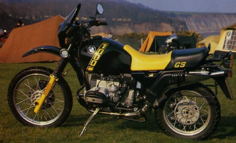 Мотоцикл BMW R 100GS Bumble Bee 1988