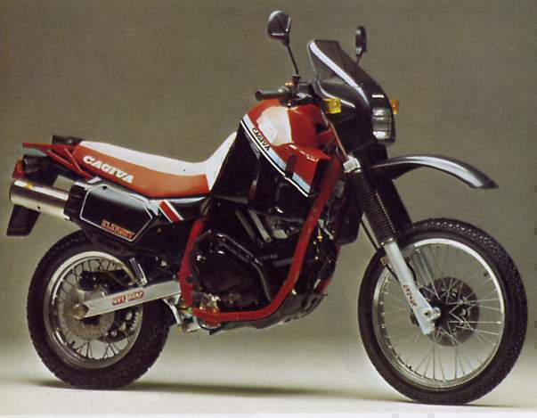 Мотоцикл Cagiva Elefant 350  1987