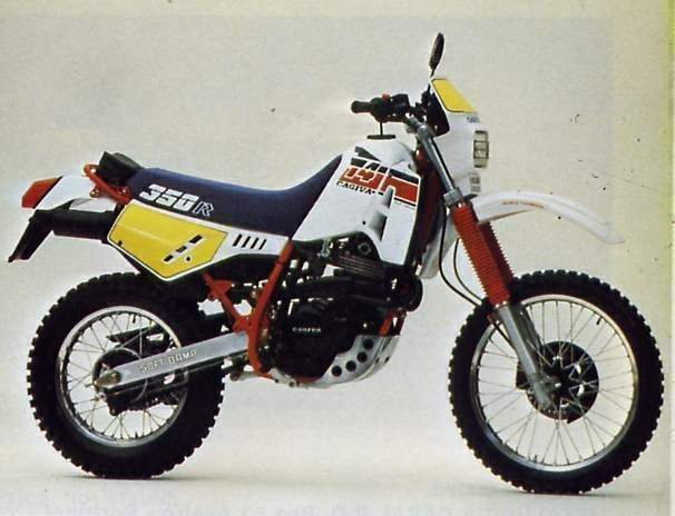 Мотоцикл Cagiva T4 350R 1987