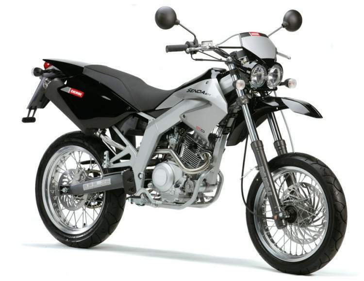 Мотоцикл Derbi Senda SM 125 4T 2008