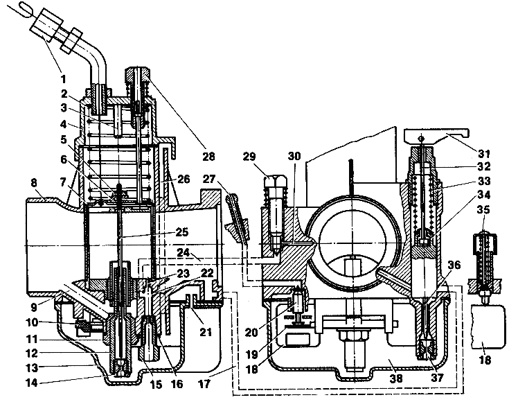 Карбюратор К63Т