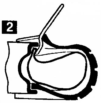 Случай защемления камеры при монтаже покрышки