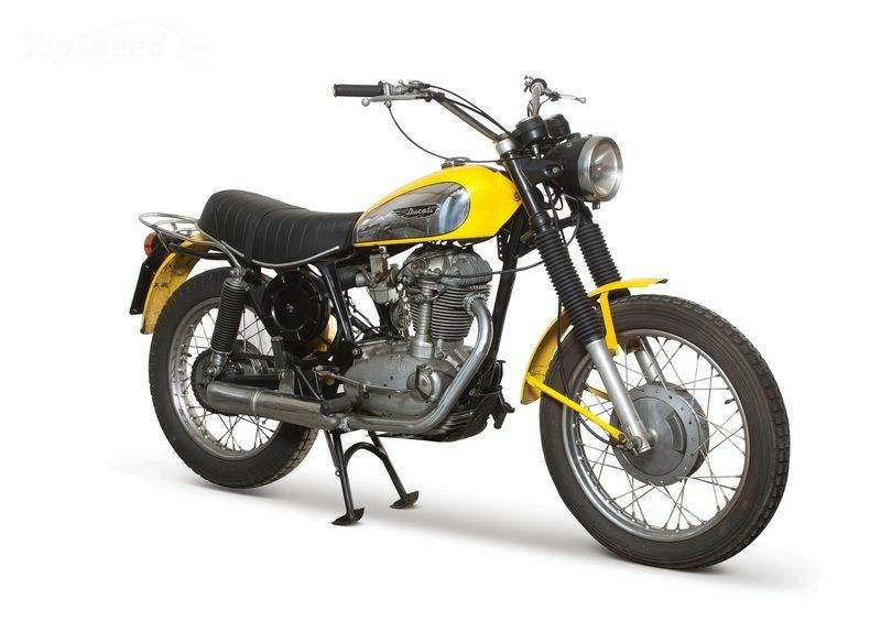 Мотоцикл Ducati 450 Scrambler 1972