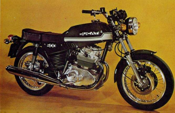 Мотоцикл Ducati 500GTL 1975