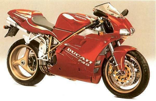 Мотоцикл Ducati 748 Biposto  1995