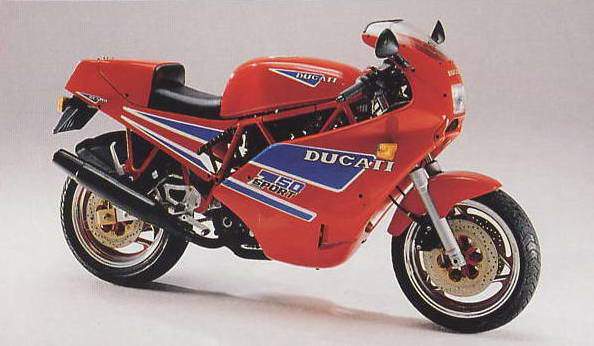 Мотоцикл Ducati 750 Sport  1987