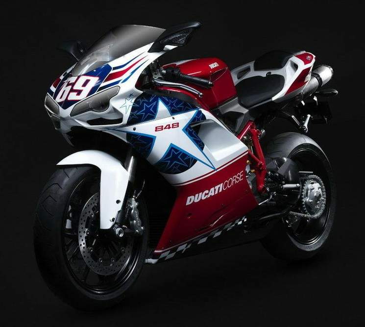 Мотоцикл Ducati 848 Nicky Hayden Edition 2010