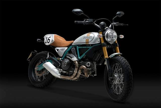 Мотоцикл Ducati Scrambler Paul Smart Replica 2015