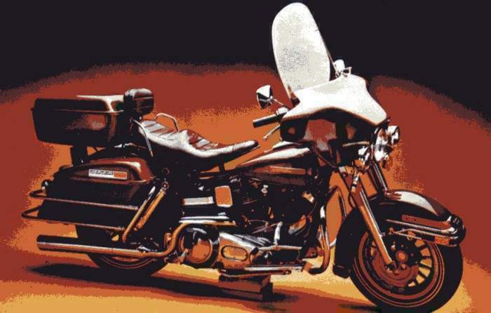 Мотоцикл Harley Davidson FLH 1200 Electra Glide   1974