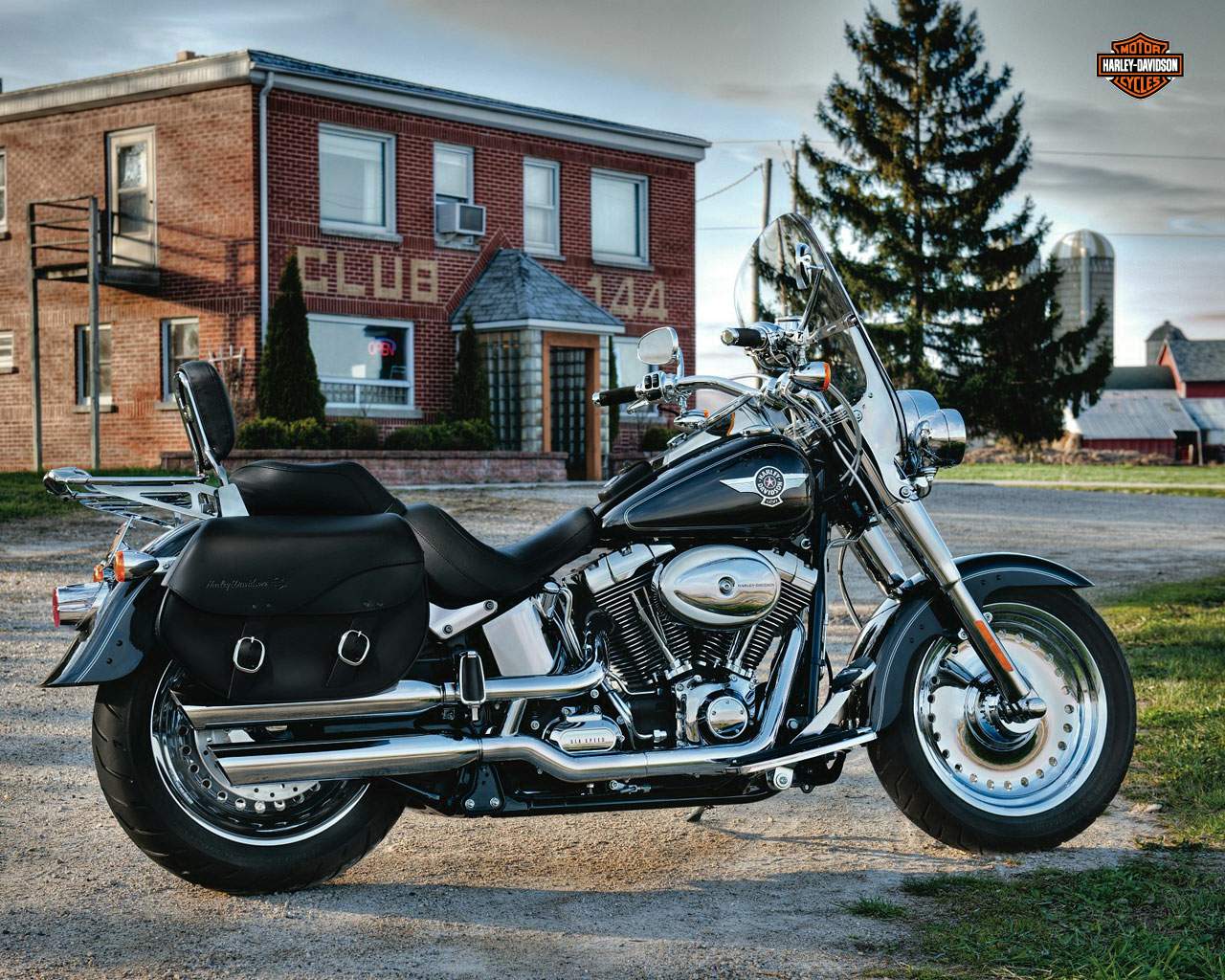 Мотоцикл Harley Davidson FLSTF Fat Boy 2012