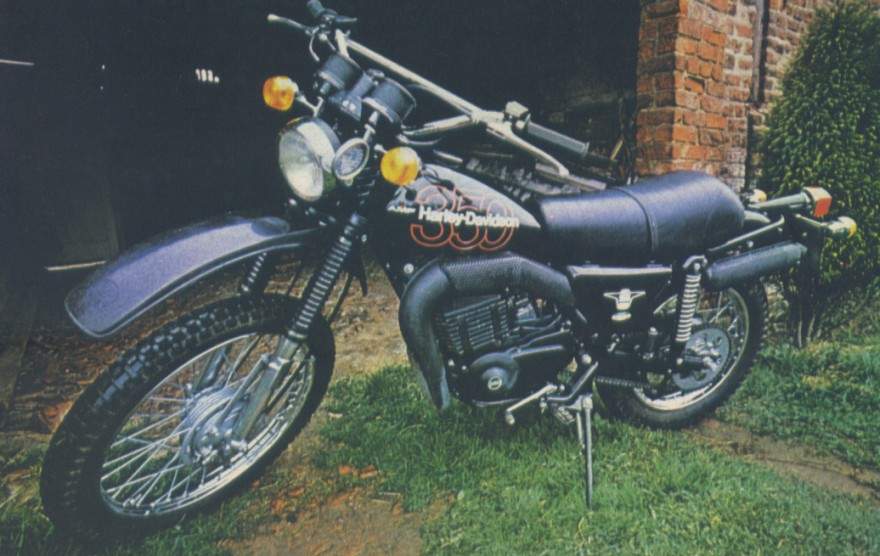 Мотоцикл Harley Davidson SST 350 1977 фото