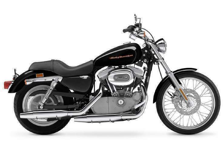 Мотоцикл Harley Davidson XL 883C Sportster Custom 2004