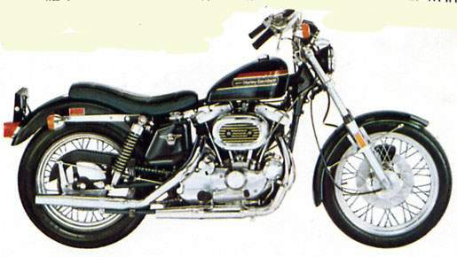 Мотоцикл Harley Davidson XLCH 1000 Sportster 1976 фото