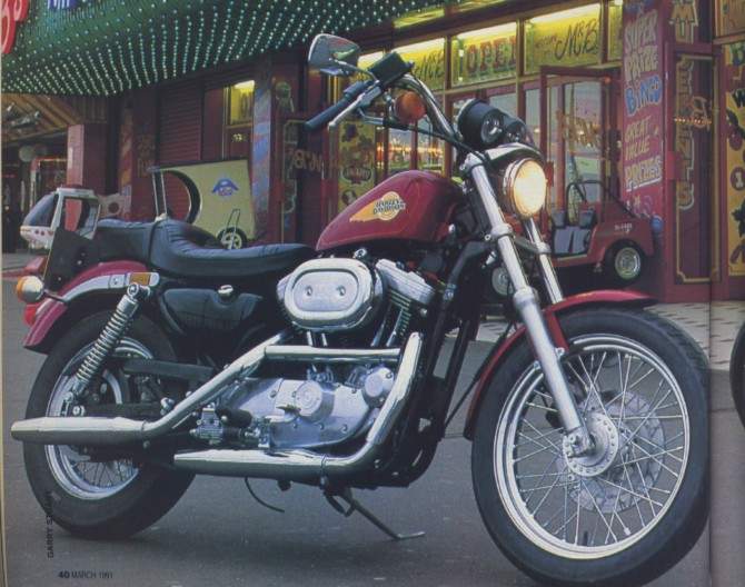 Мотоцикл Harley Davidson XLH 1200 Sportster  1991