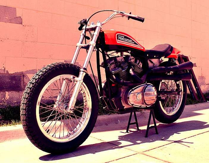 Мотоцикл Harley Davidson XR 750 Flat Tracker 1972