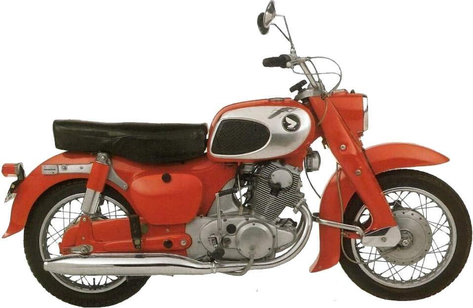 Мотоцикл Honda C 72 Dream 1963