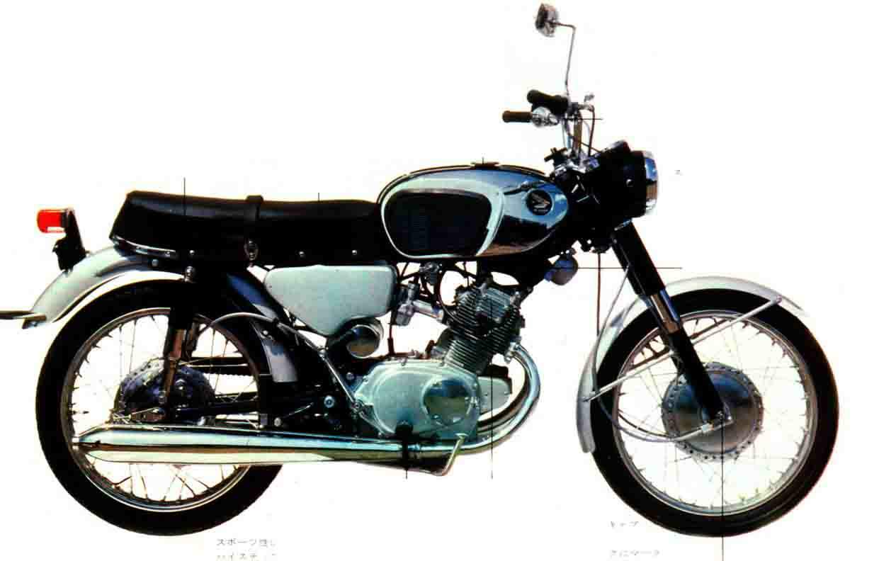 Мотоцикл Honda CB 125 Benli 1967