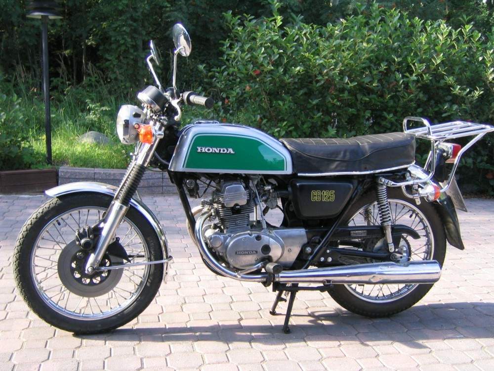 Мотоцикл Honda CB 125 1974