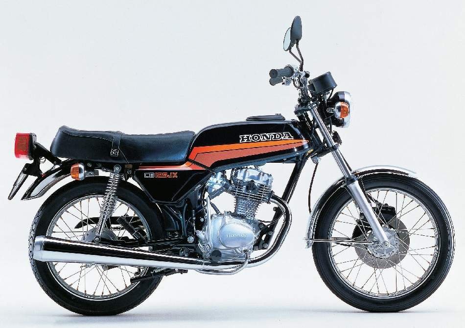 Мотоцикл Honda CB 125JX 1980