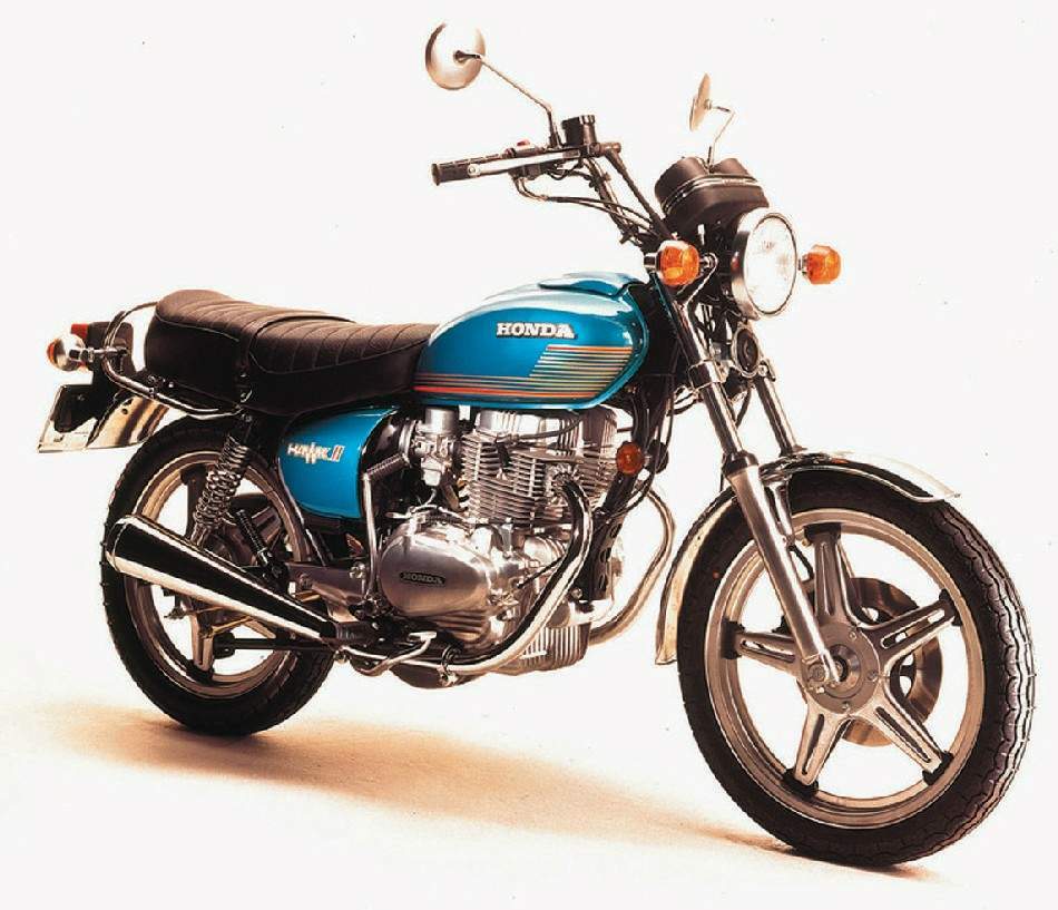 Мотоцикл Honda CB 400T I Hawk 1976