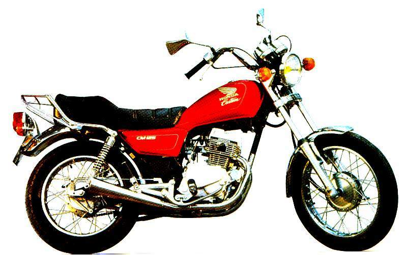 Мотоцикл Honda CM 125C 1986