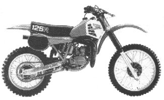 Мотоцикл Honda CR 125 R 1981