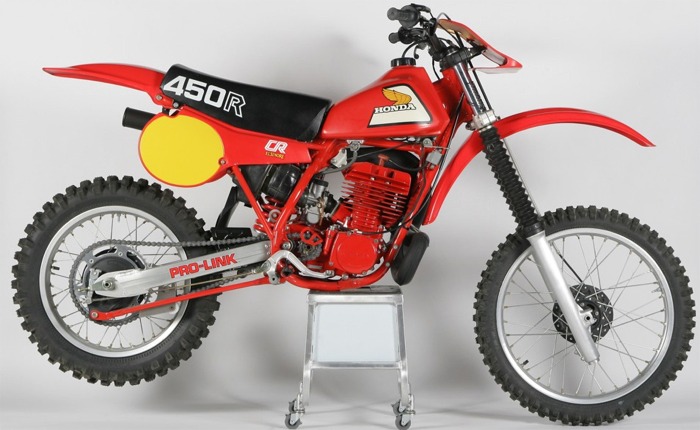 Мотоцикл Honda CR 450 R 1981