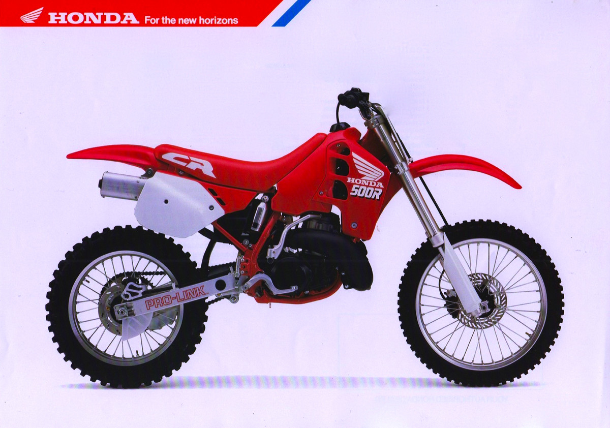 Мотоцикл Honda CR 500 R 1989