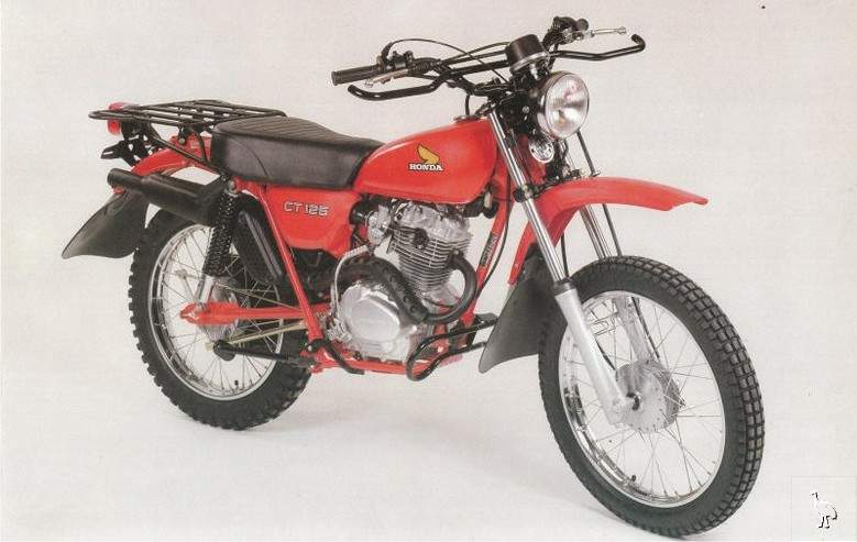 Мотоцикл Honda CT 125 1980