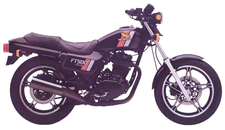 Мотоцикл Honda FT 500 Ascot 1983