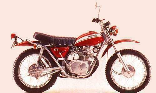 Мотоцикл Honda SL 175 1970