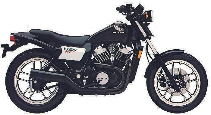 Мотоцикл Honda VT 500FT Ascot 1983