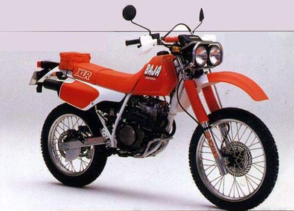 Мотоцикл Honda XLR 250R Baja 1987