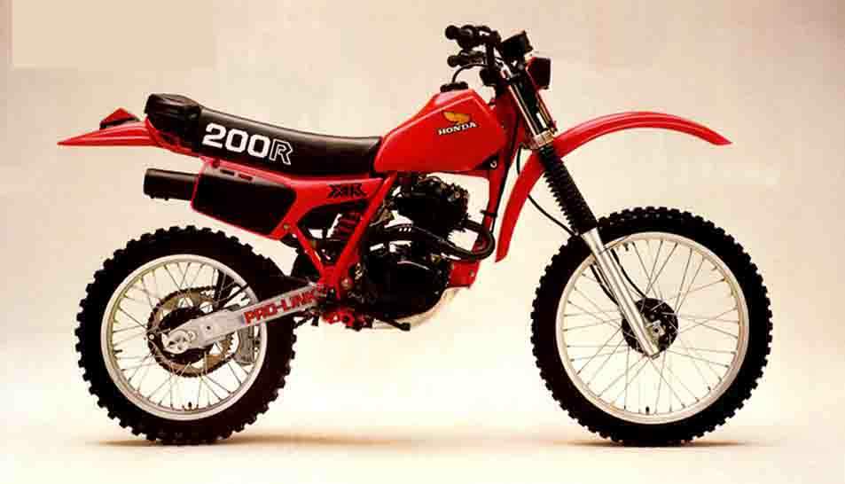 Мотоцикл Honda XR 200R 1981