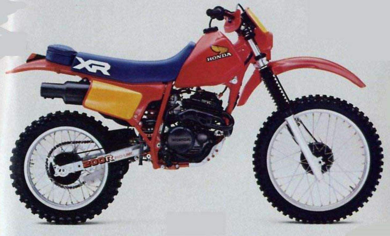 Мотоцикл Honda XR 200R 1984