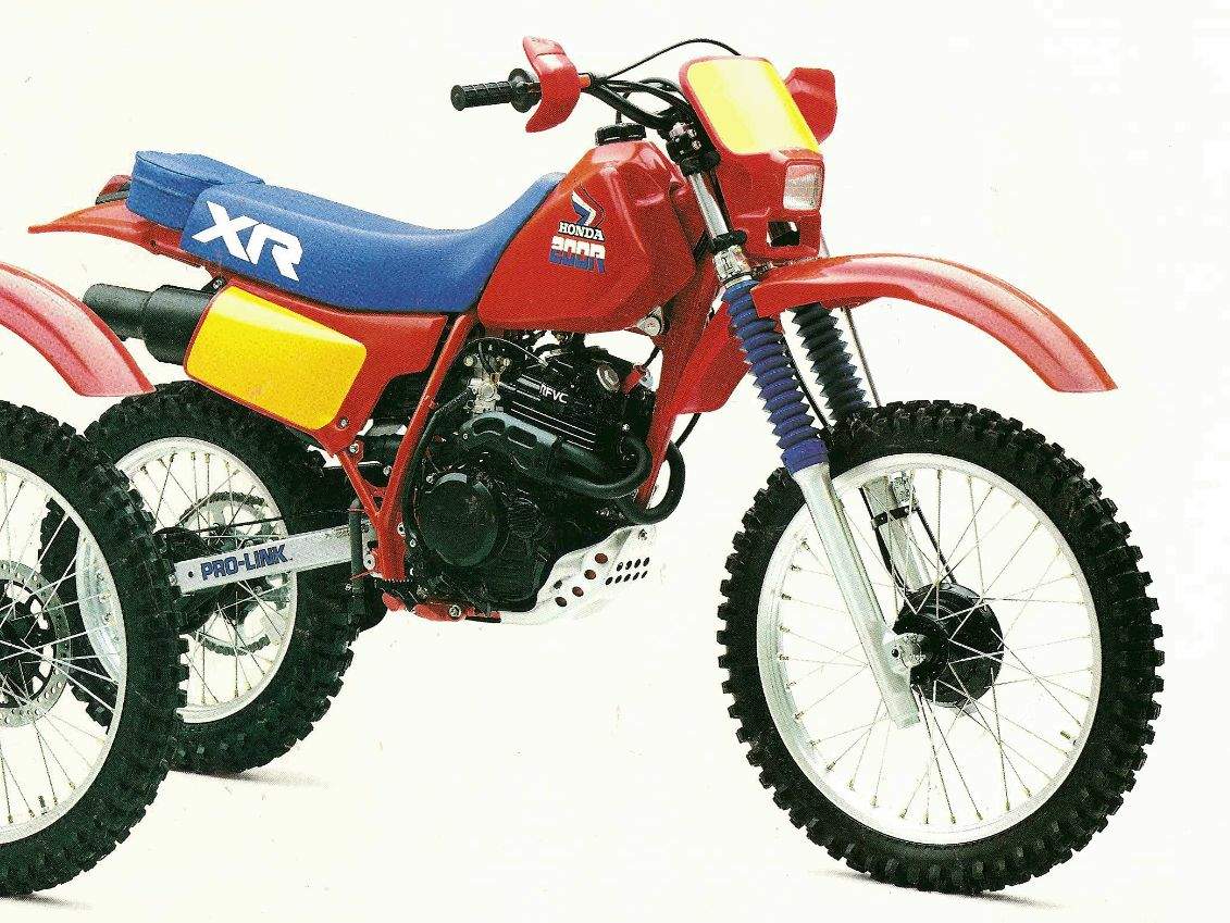 Мотоцикл Honda XR 200R 1985