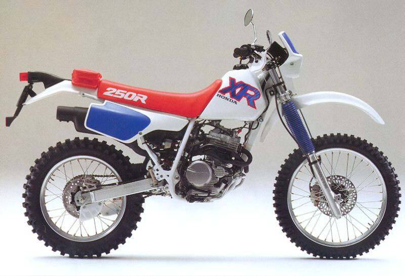 Мотоцикл Honda XR 250 R 1991