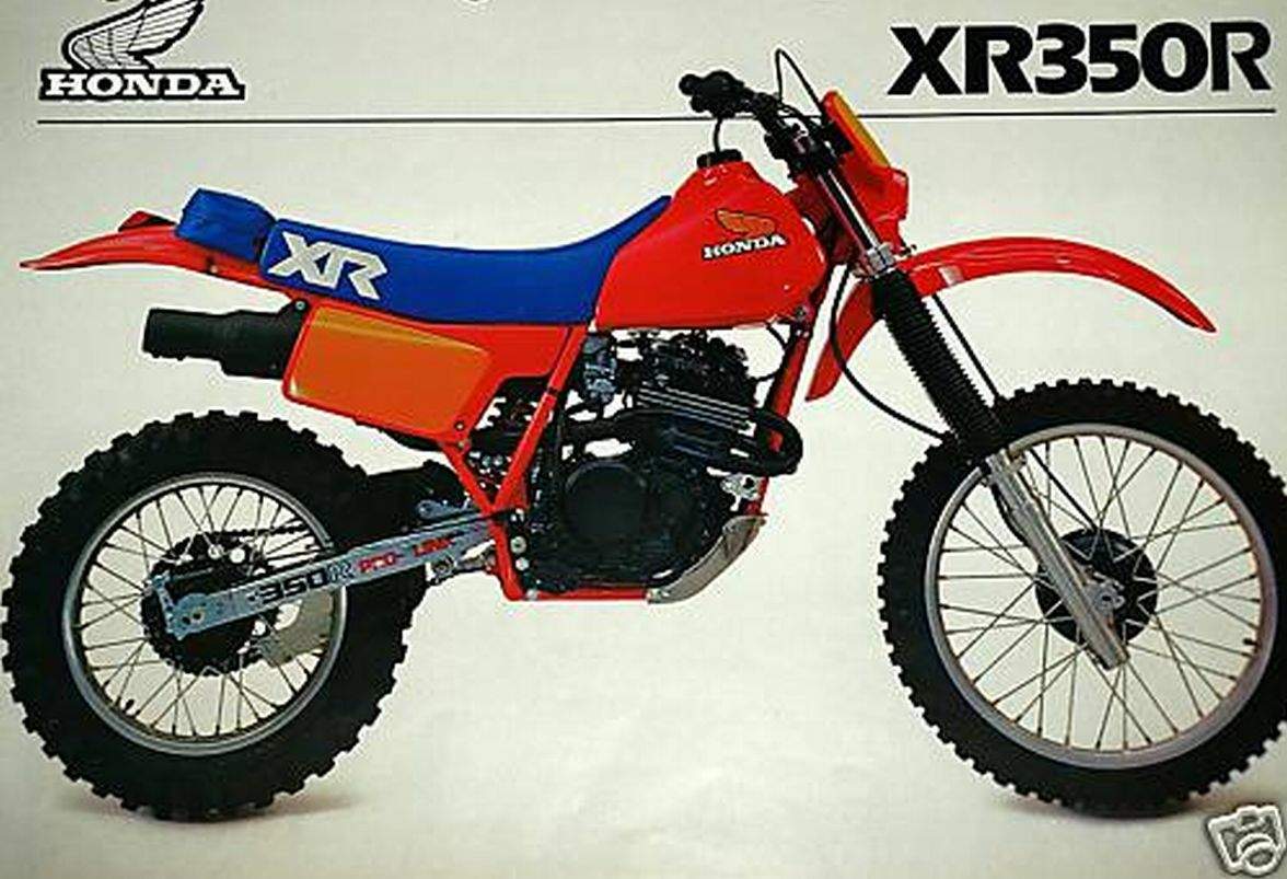 Мотоцикл Honda XR 350R 1983