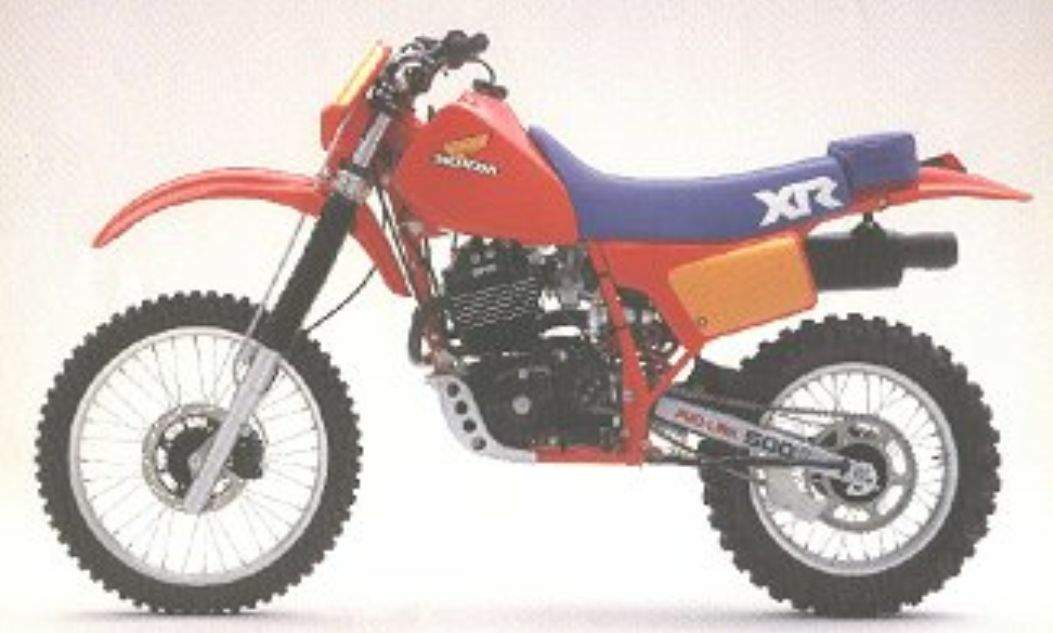 Мотоцикл Honda XR 500RE 1983