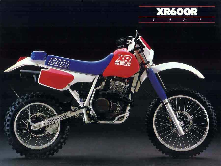 Мотоцикл Honda XR 600R 1987