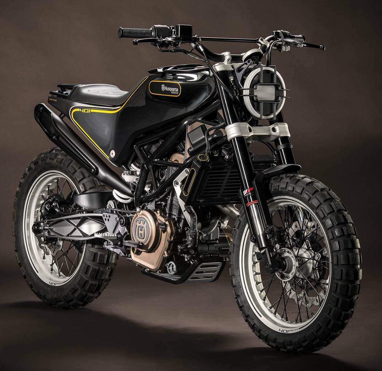 Мотоцикл Husqvarna 401 Svartpilen Concept 2015