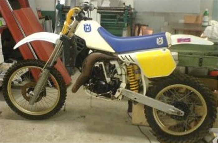 Мотоцикл Husqvarna CR 125 1987