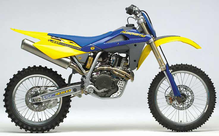 Мотоцикл Husqvarna TC 450 2005